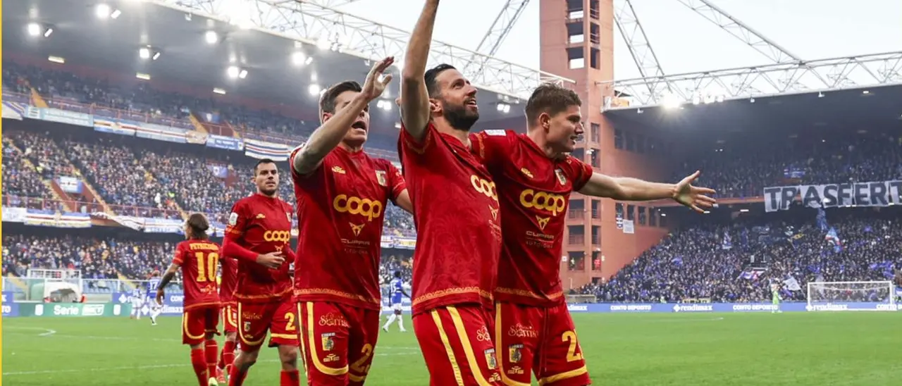 Sampdoria-Catanzaro:\u00A0non basta la tripletta di re Pietro Iemmello, le Aquile tornano a casa con un punto. Finale 3 a 3\n