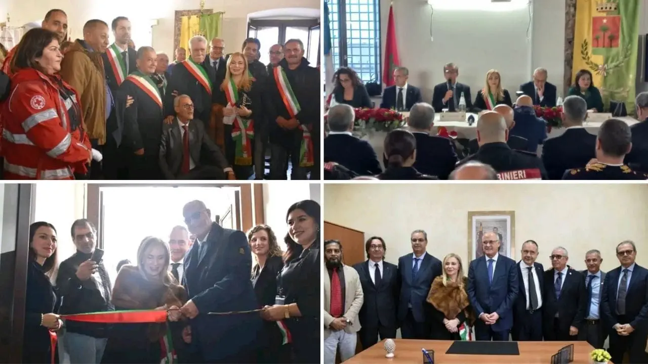 Gioia Tauro, inaugurata la sede del Consolato onorario\u00A0del Marocco in Calabria: «Una giornata storica»