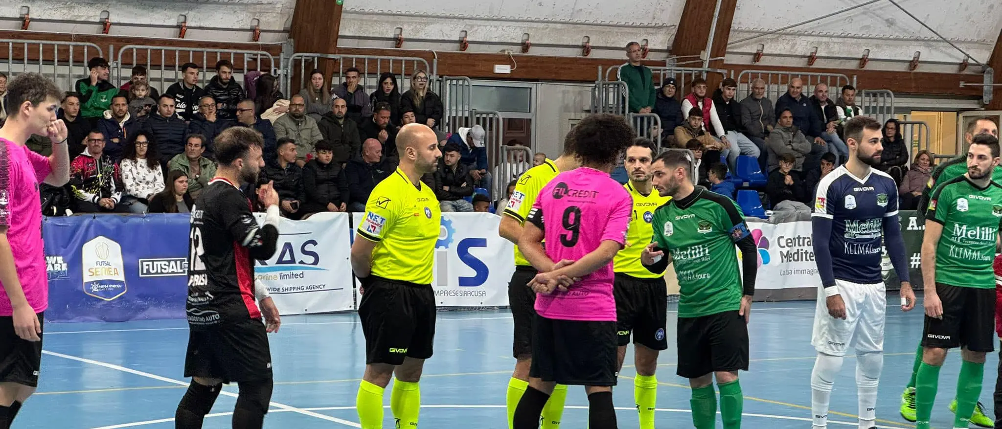 Calcio a 5,\u00A0la Polisportiva Futura strappa un pari con qualche rimpianto in casa del Città di Melilli\n