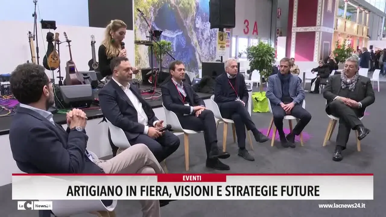 Artigiano in fiera, focus sul comparto calabrese: «Incentivi ci sono e ci saranno, creare un marchio per renderci riconoscibili»