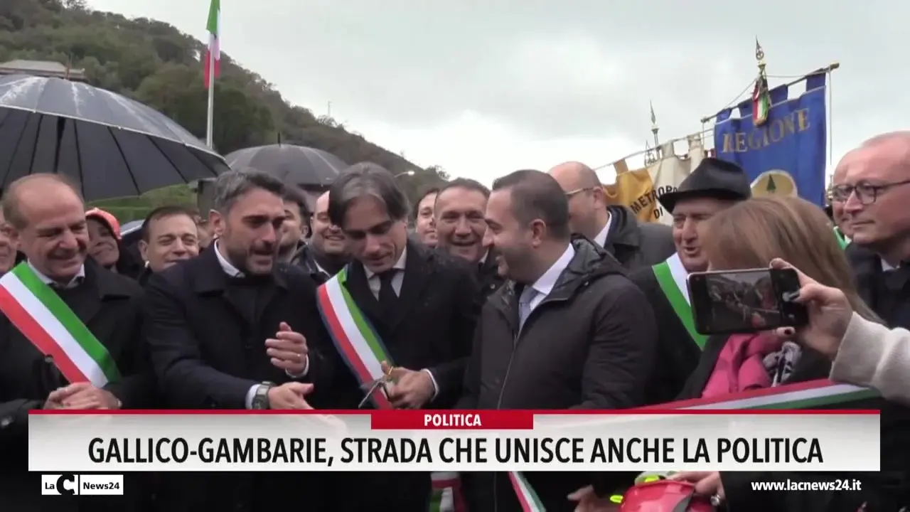 Gallico-Gambarie, strada che unisce anche la politica