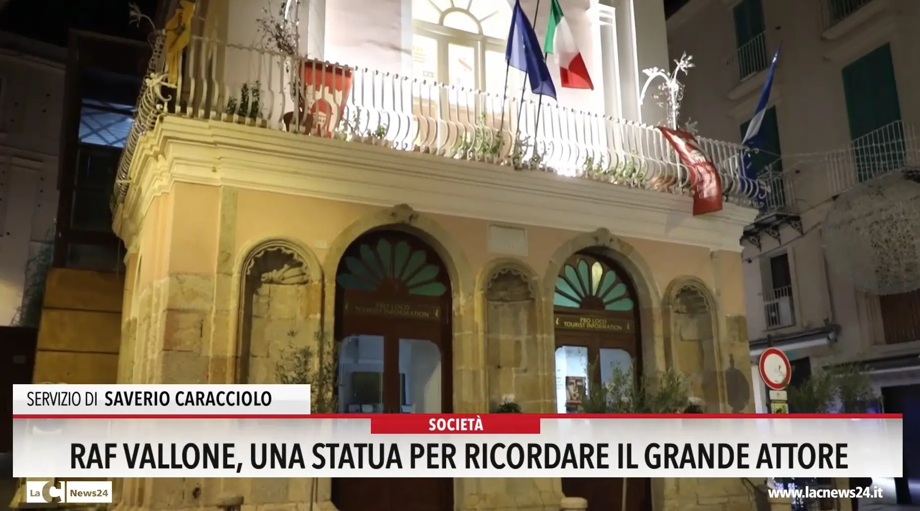 Raf Vallone, una statua per ricordare il grande attore