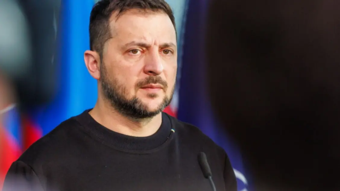 Il presidente ucraino Volodymyr Zelensky (Ansa)