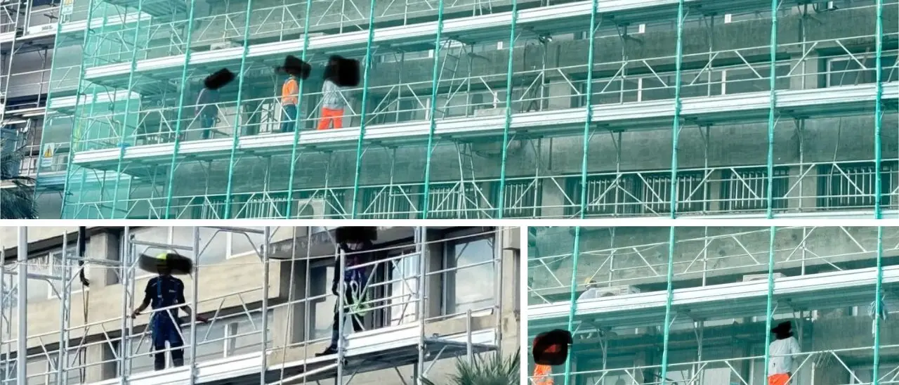 Lavori al Tribunale di Cosenza, la denuncia della Fiom Cgil: «Mancano i dispositivi di sicurezza»\n