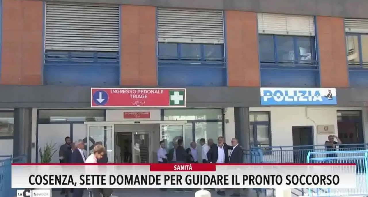 Cosenza, sette domande per guidare il Pronto soccorso