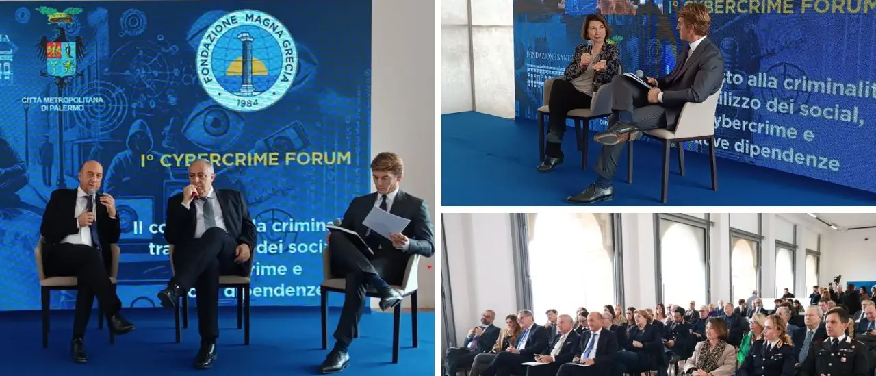 Fondazione Magna Grecia: confronto a Palermo su dipendenze, criminalità e nuove tecnologie\n