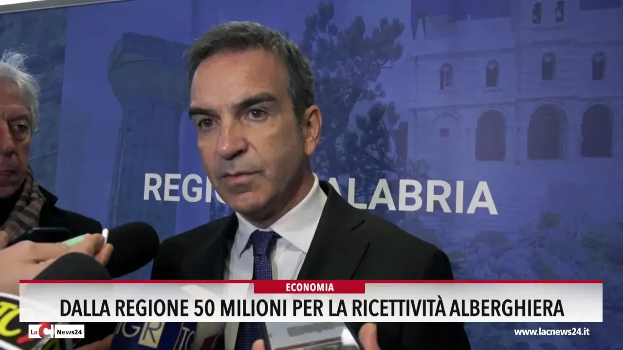 Dalla Regione 50 milioni per la ricettivita alberghiera