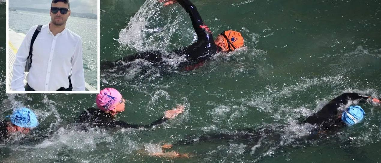 Nuoto in acque gelide, l’atleta calabrese Egor Tropeano si prepara per i mondiali in Trentino\n