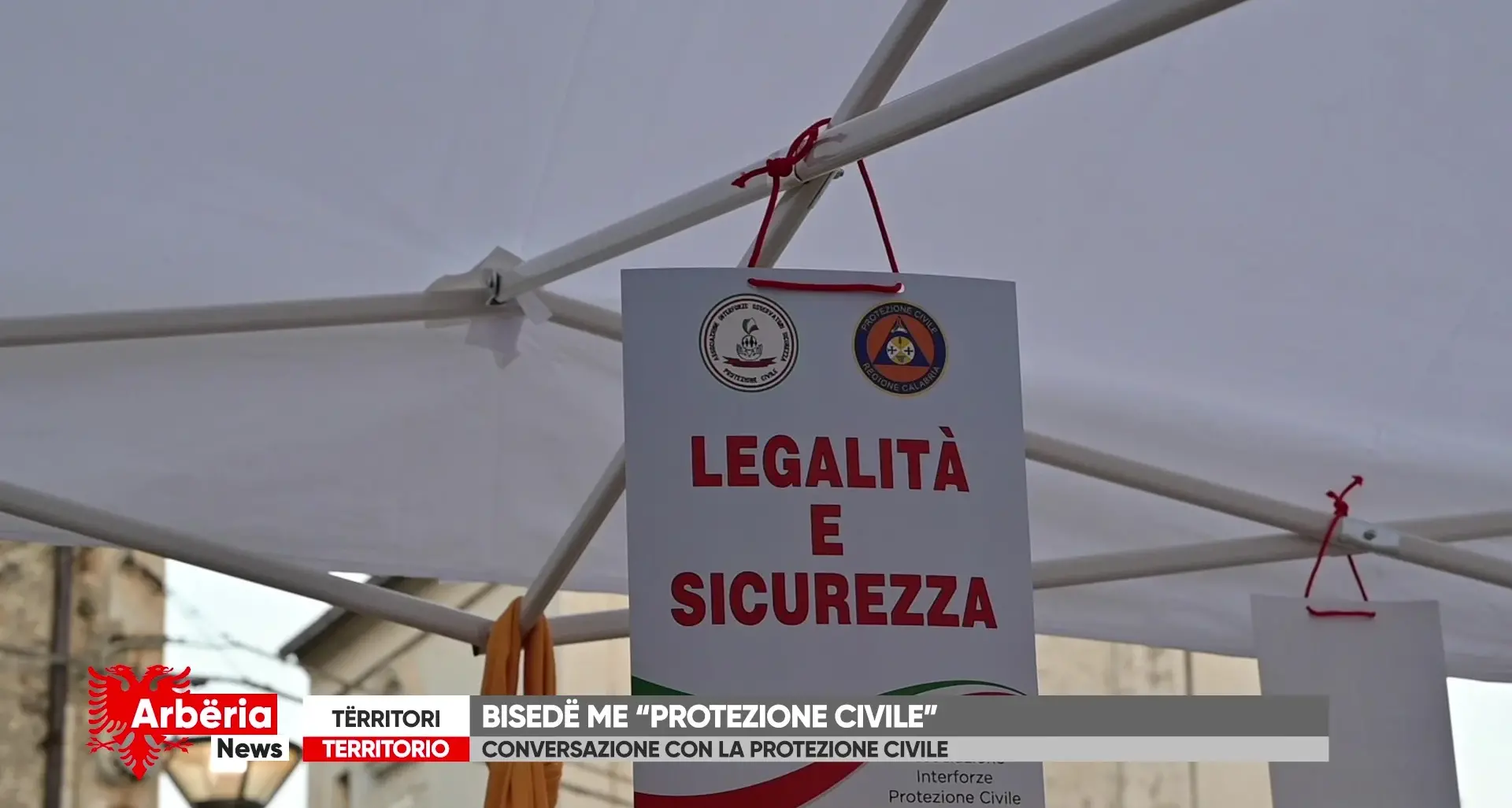 Acquaformosa, l'impegno della Protezione civile - Arberia News