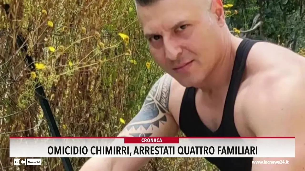 Omicidio Chimirri, arrestati quattro familiari