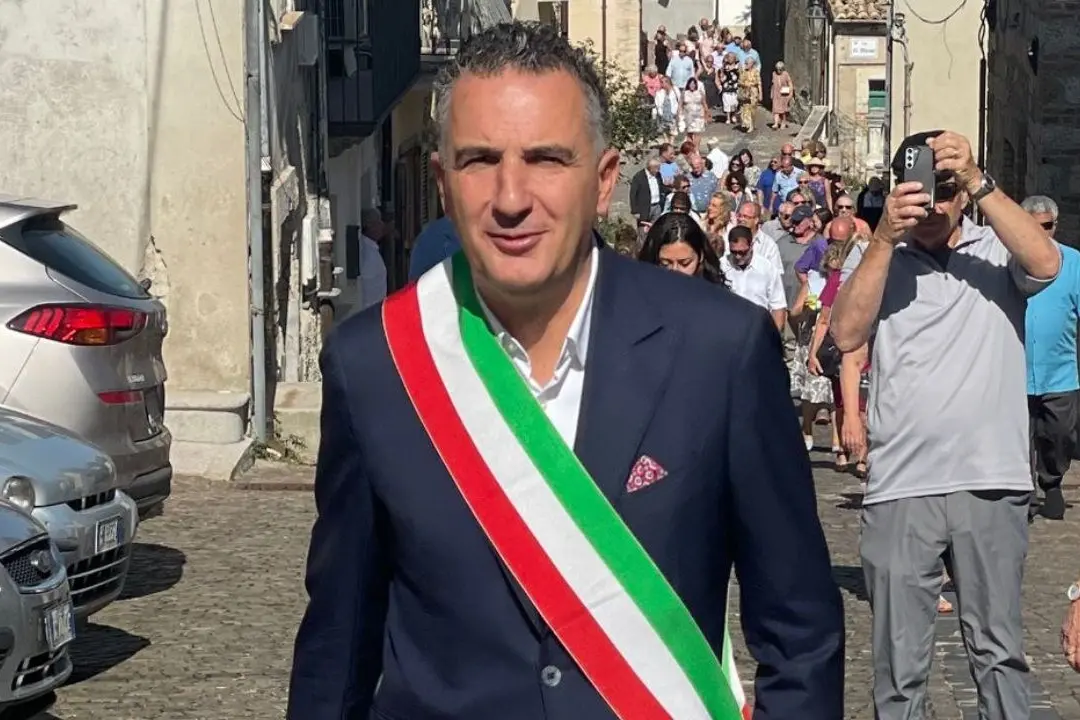 Il sindaco di Castrolibero Orlandino Greco