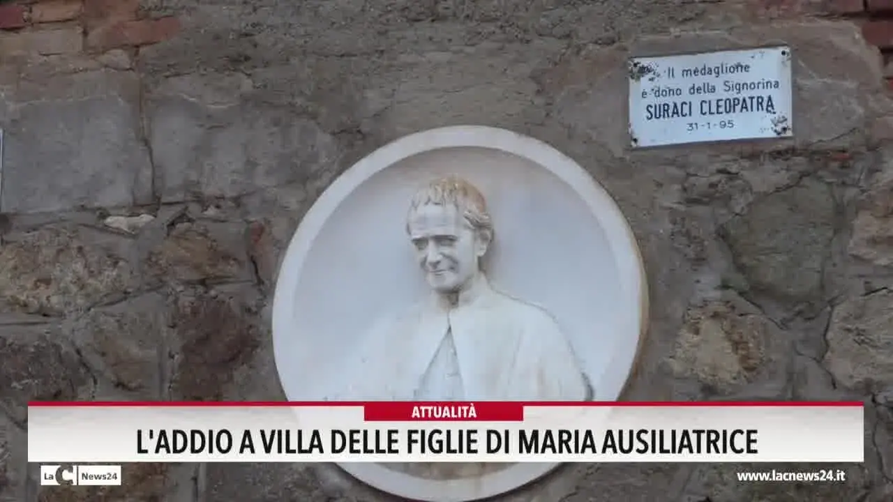 L'addio a Villa delle figlie di Maria ausiliatrice