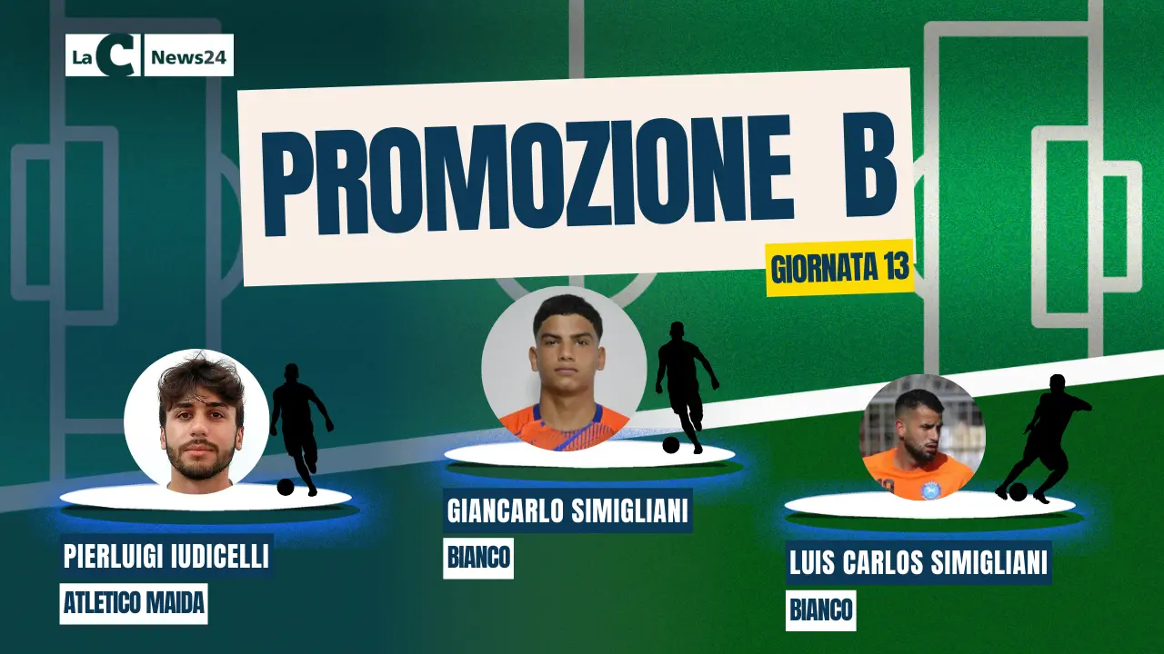 Promozione B, il Bianco gongola con i fratelli Simigliani. Iudicelli (Atletico Maida): una rovesciata da stropicciarsi gli occhi