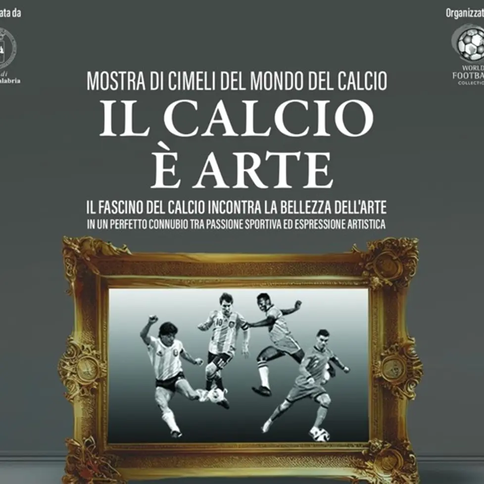 Reggio Calabria, tutto pronto per la mostra “Il calcio è arte”: esposti oltre mille oggetti\n