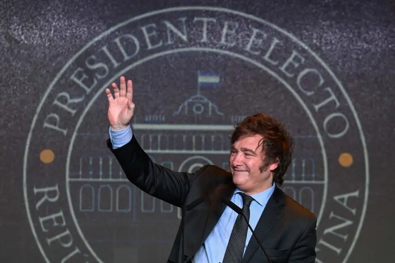 <p>Il presidente argentino Javier Milei</p>\\n