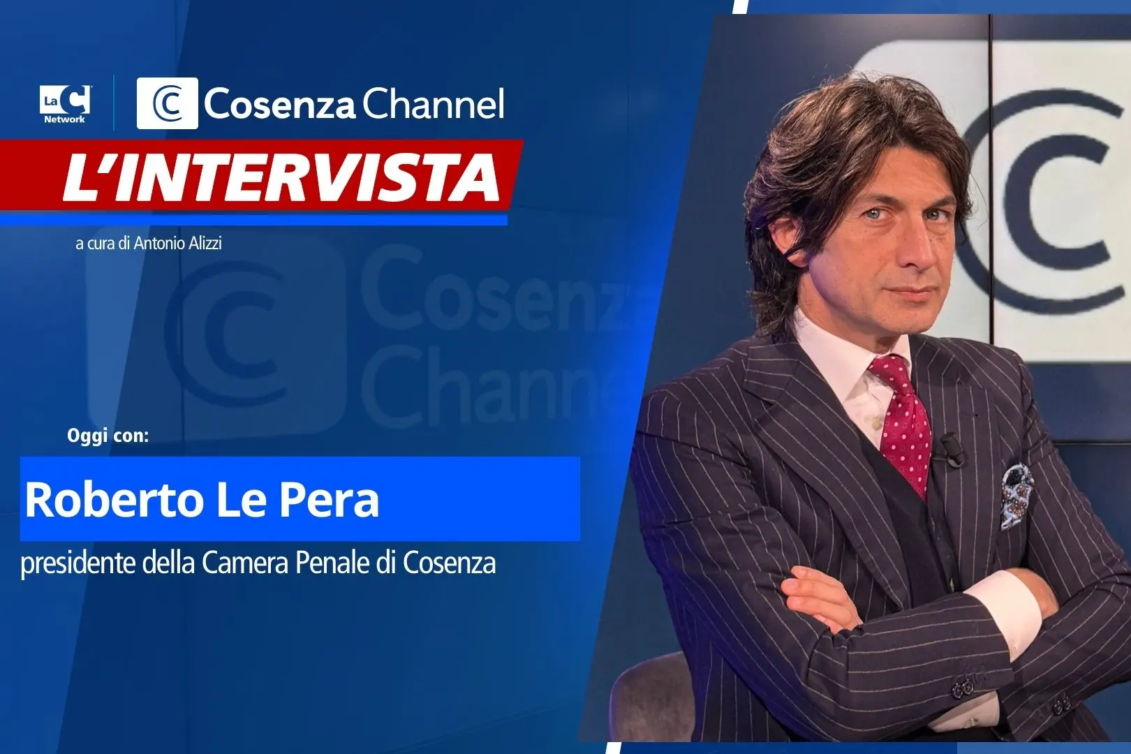 Il presidente della Camera Penale di Cosenza, Roberto Le Pera