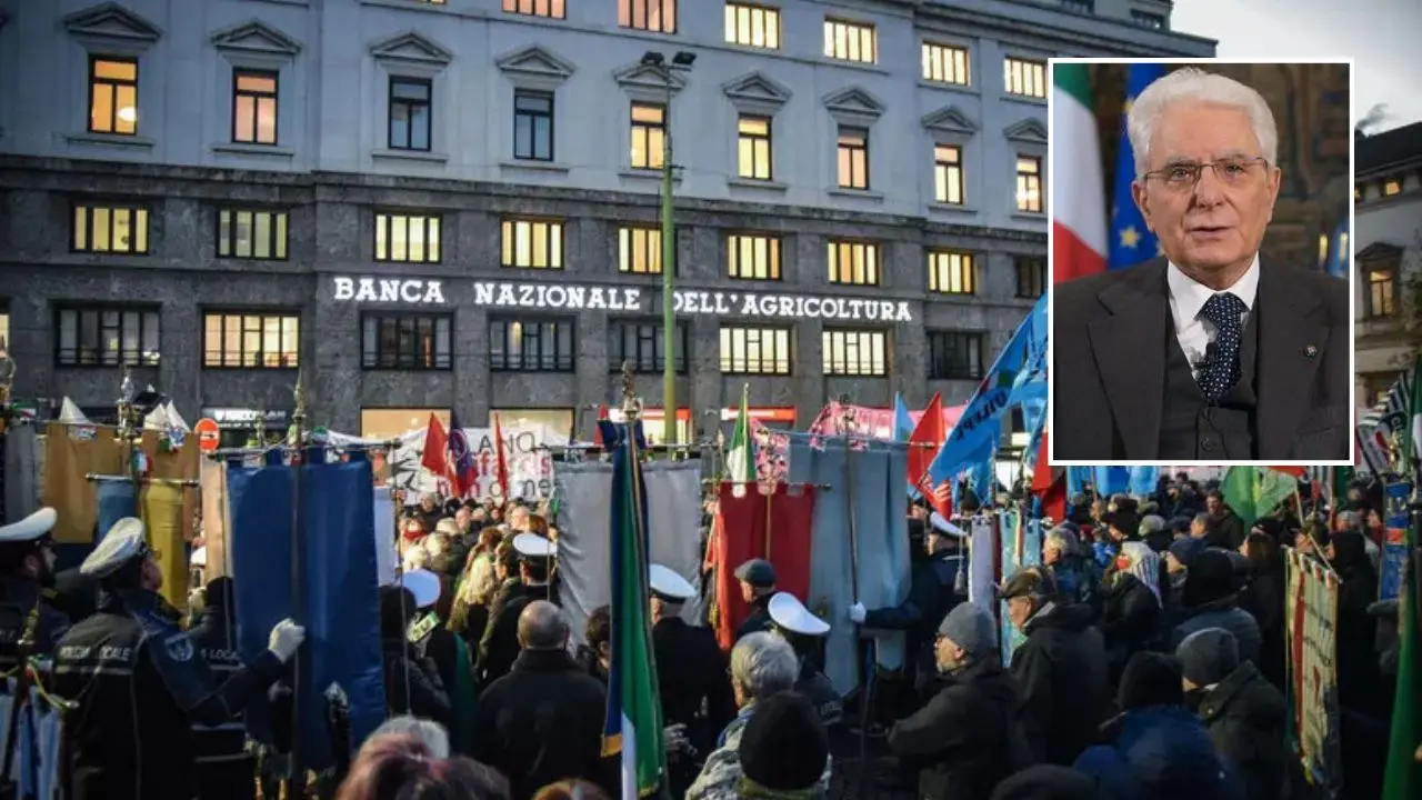 Il monito di Mattarella: «Piazza Fontana unì il Paese, lezione permanente»\n