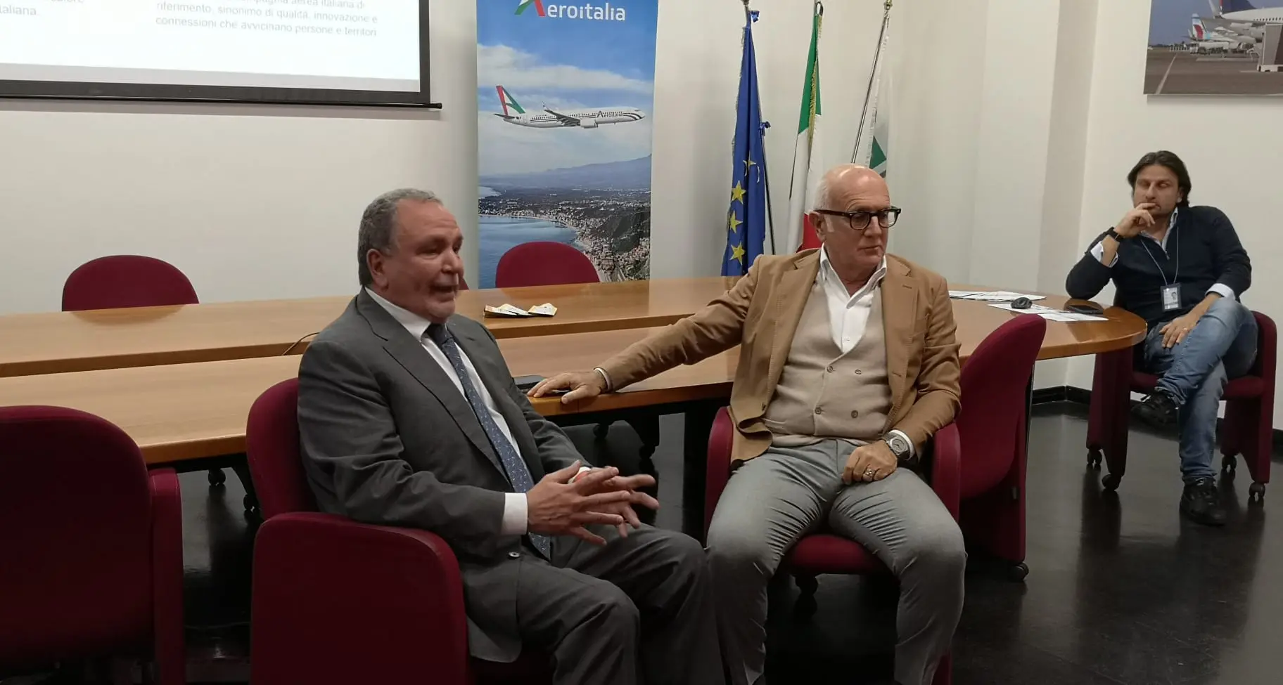 Presentato il nuovo volo Lamezia-Roma di Aeroitalia: «La Calabria pronta a diventare il nuovo hub del Mediterraneo»