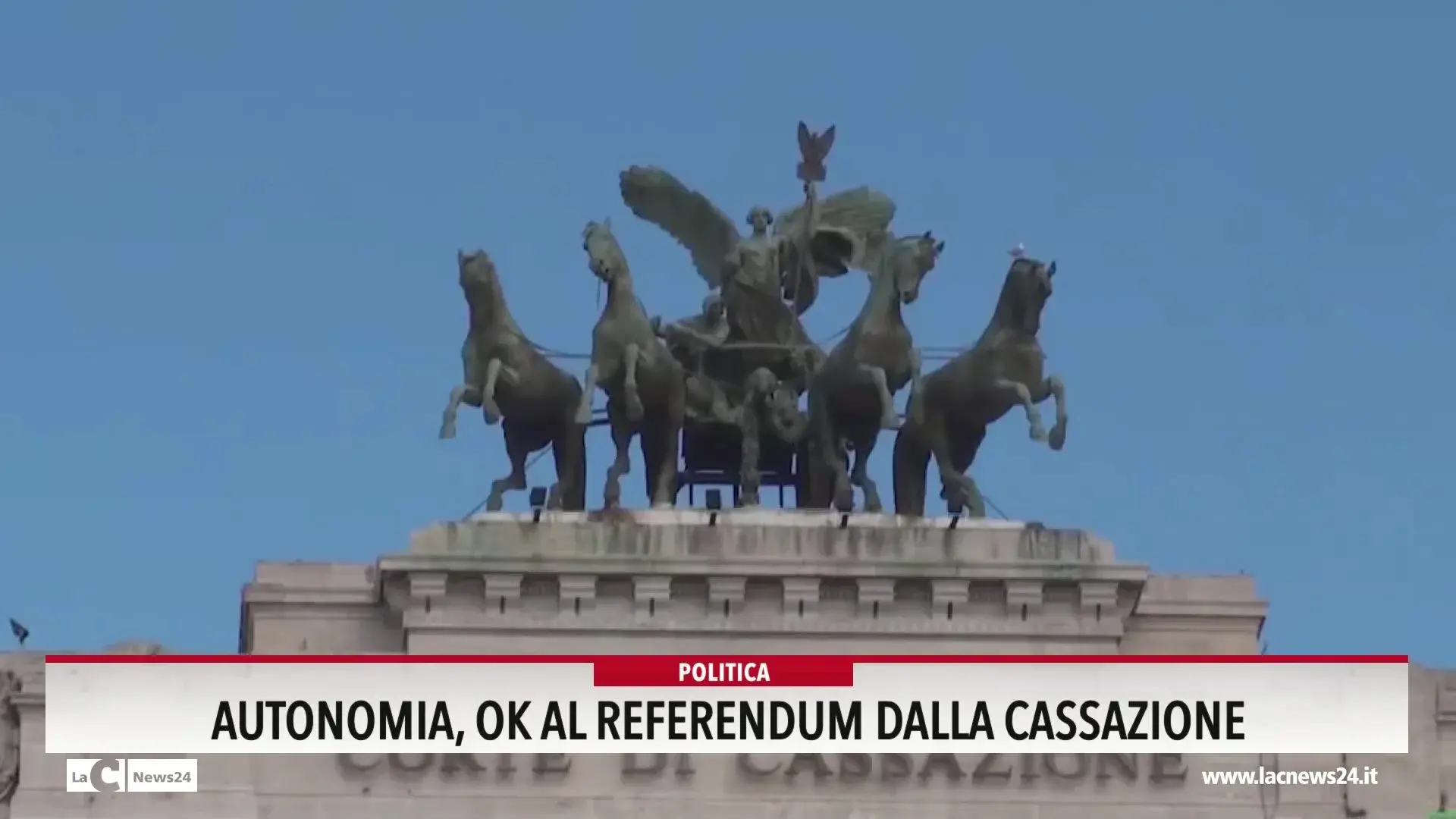 Autonomia, ok al referendum dalla cassazione