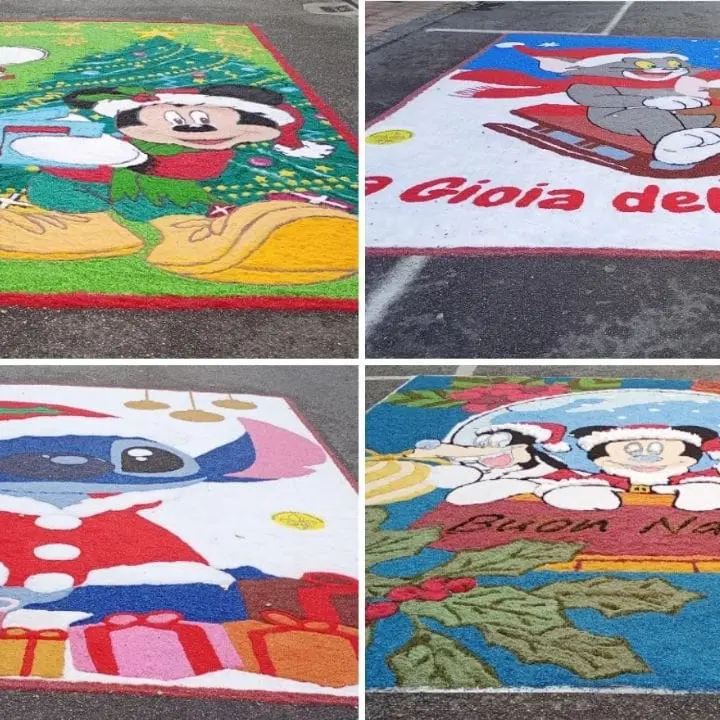 A Gioia Tauro è tutto\u00A0pronto per l'Infiorata di Santa Lucia tra tradizioni, colori e atmosfera natalizia\n