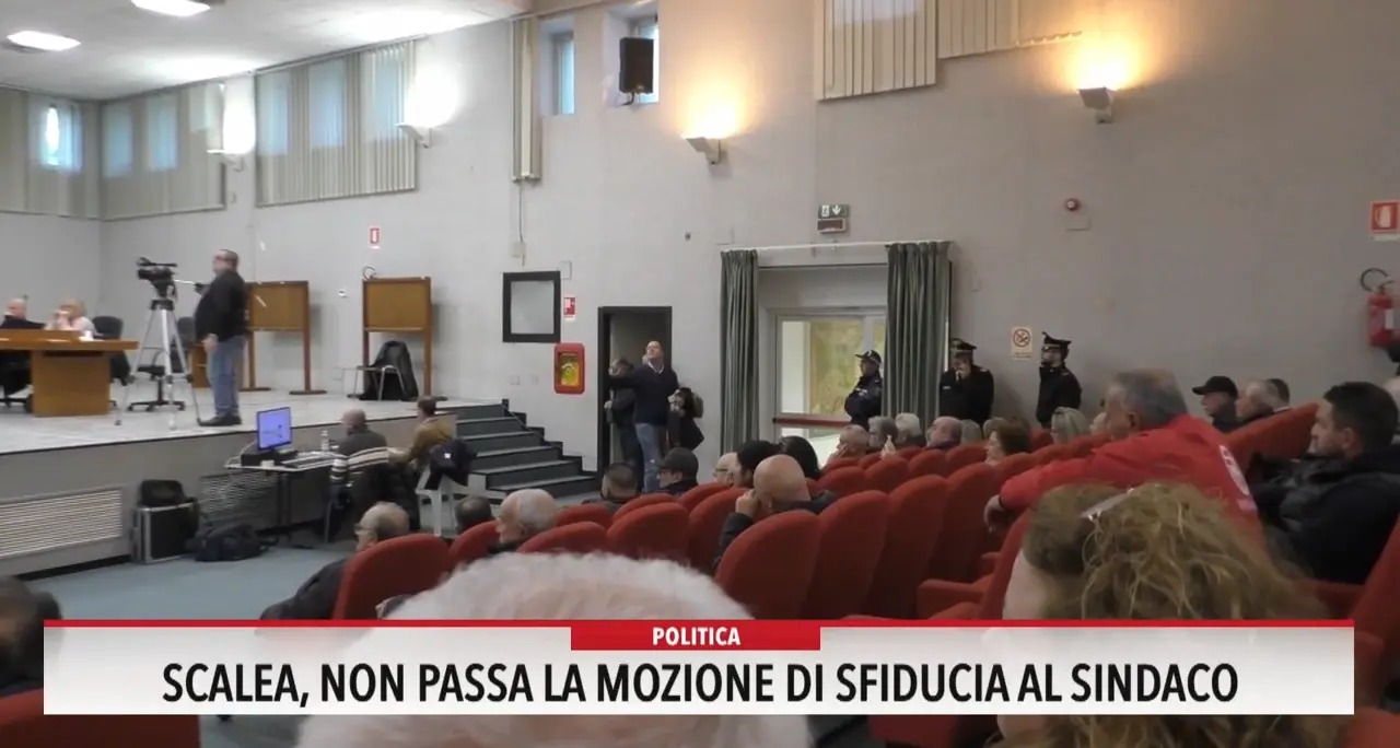 Scalea, non passa la mozione di sfiducia al sindaco