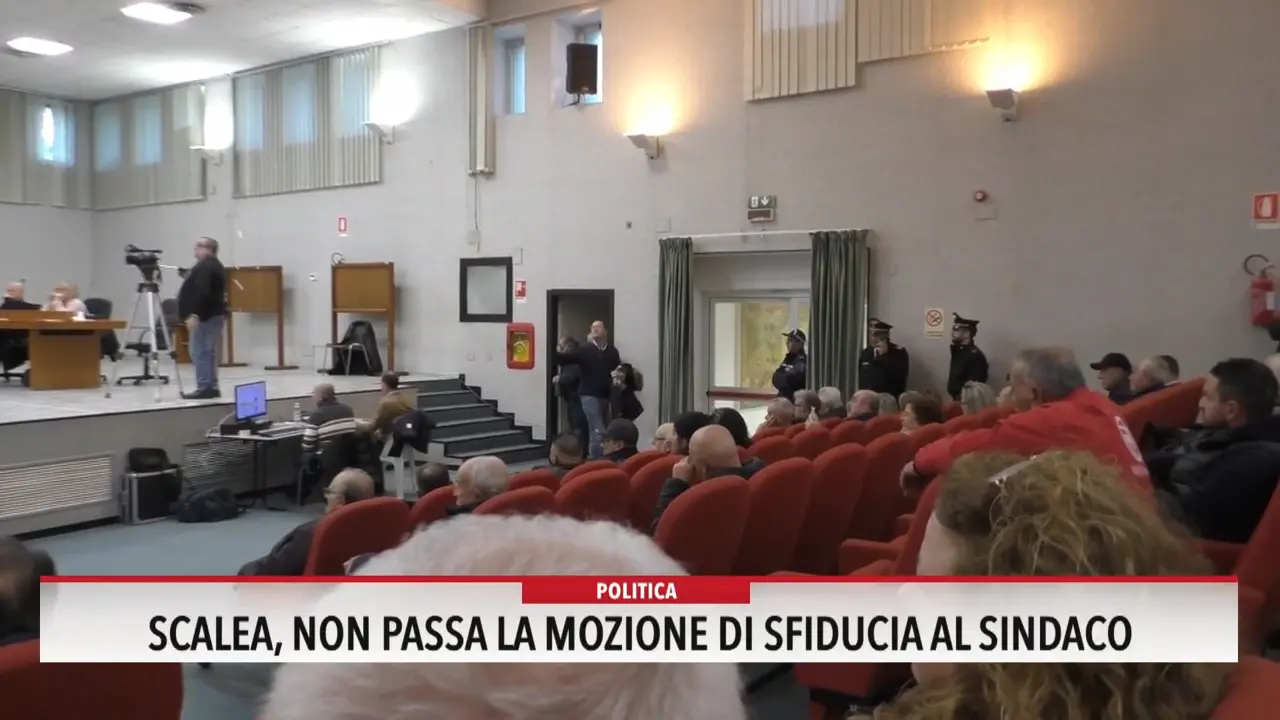 Scalea, non passa la mozione di sfiducia al sindaco