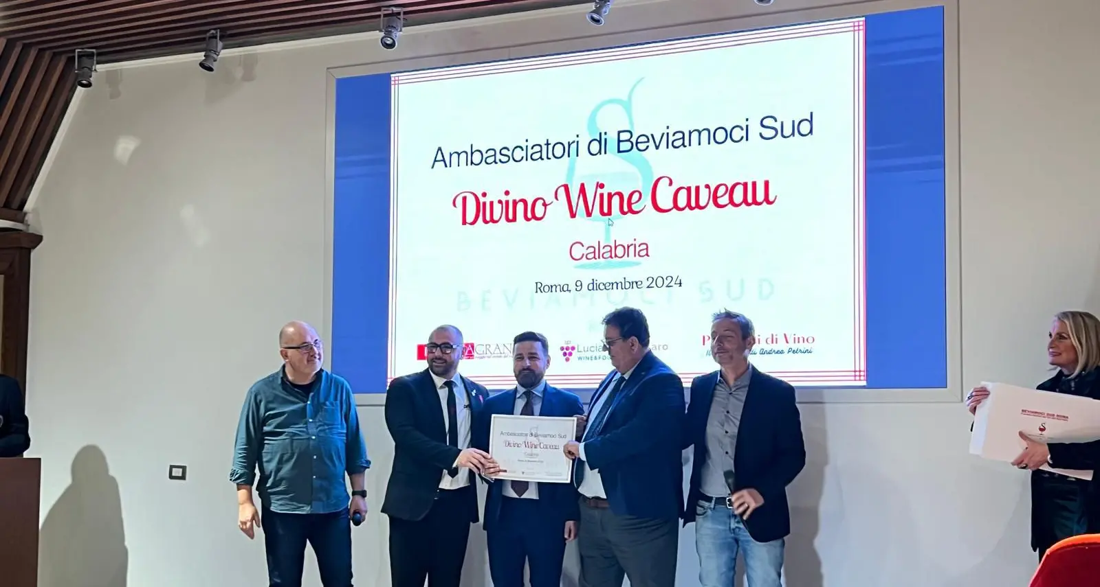 L’enoteca calabrese Divino Wine Caveau ambasciatrice dei vini del Sud Italia nel mondo