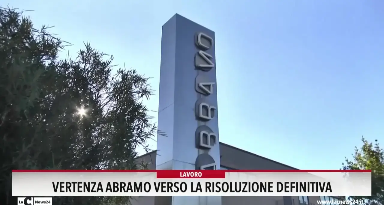 Vertenza Abramo verso la risoluzione definitiva