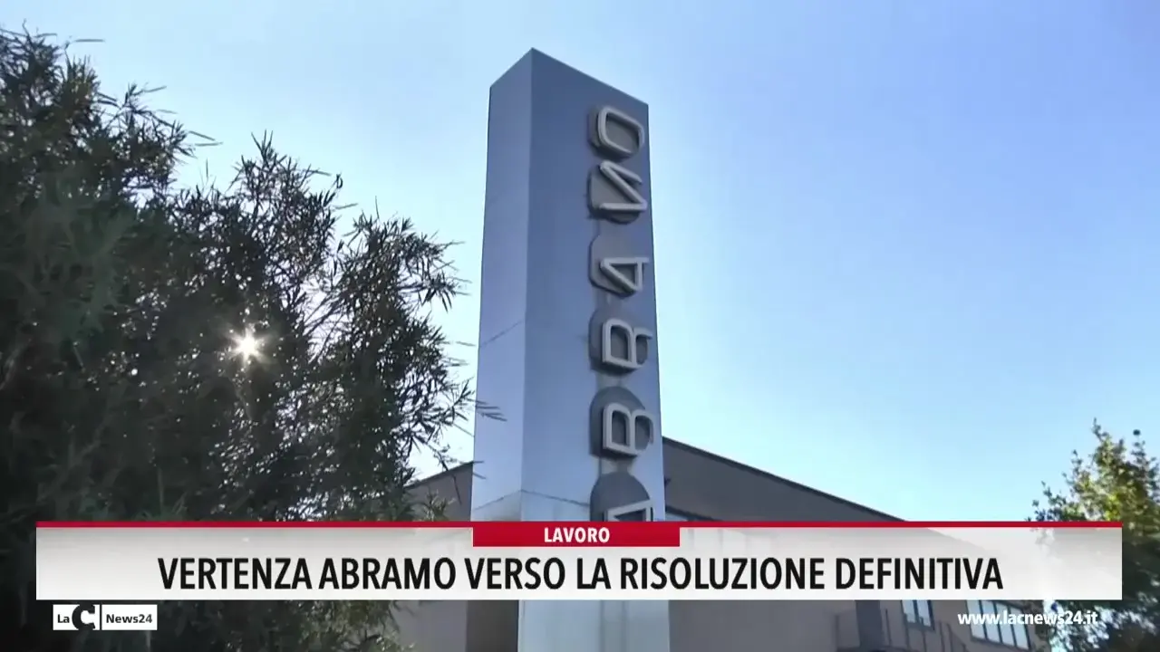 Vertenza Abramo verso la risoluzione definitiva