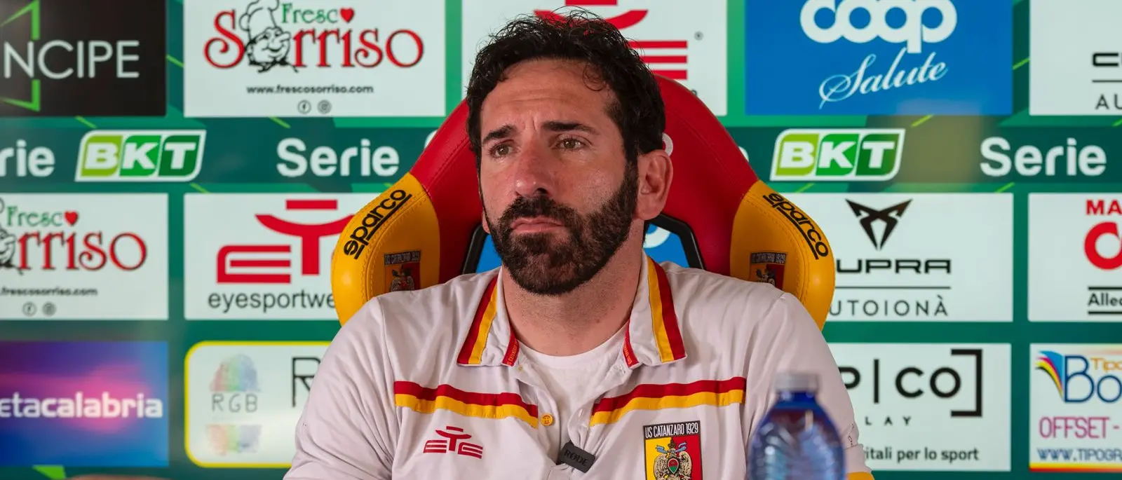 Palermo-Catanzaro, Caserta: «Rosanero in difficoltà? Dobbiamo pensare solo a noi e a come affrontare la partita»\n