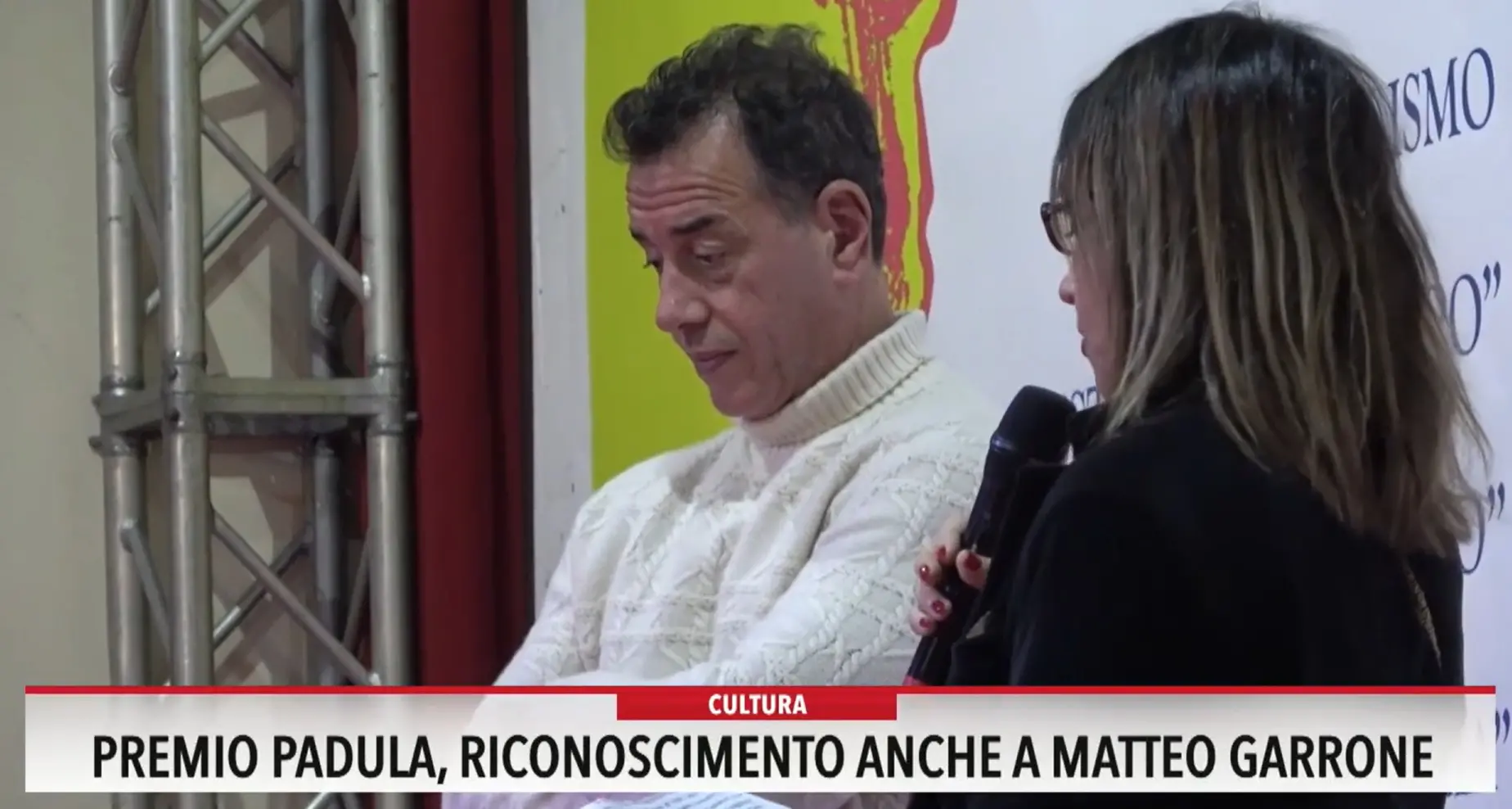 Premio Padula, riconoscimento anche a Matteo Garrone