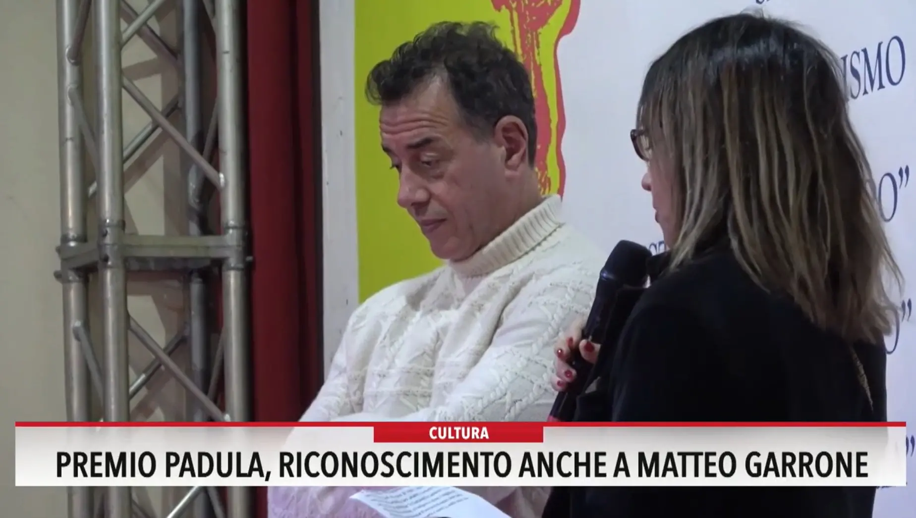 Premio Padula, riconoscimento anche a Matteo Garrone