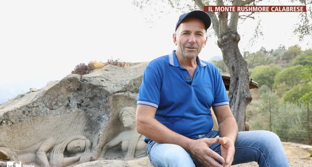 Sculture monumentali nella pietra,\u00A0Vincenzo Baldissarro: «Quando la roccia prende vita\u00A0la mia passione diventa eternità»\n