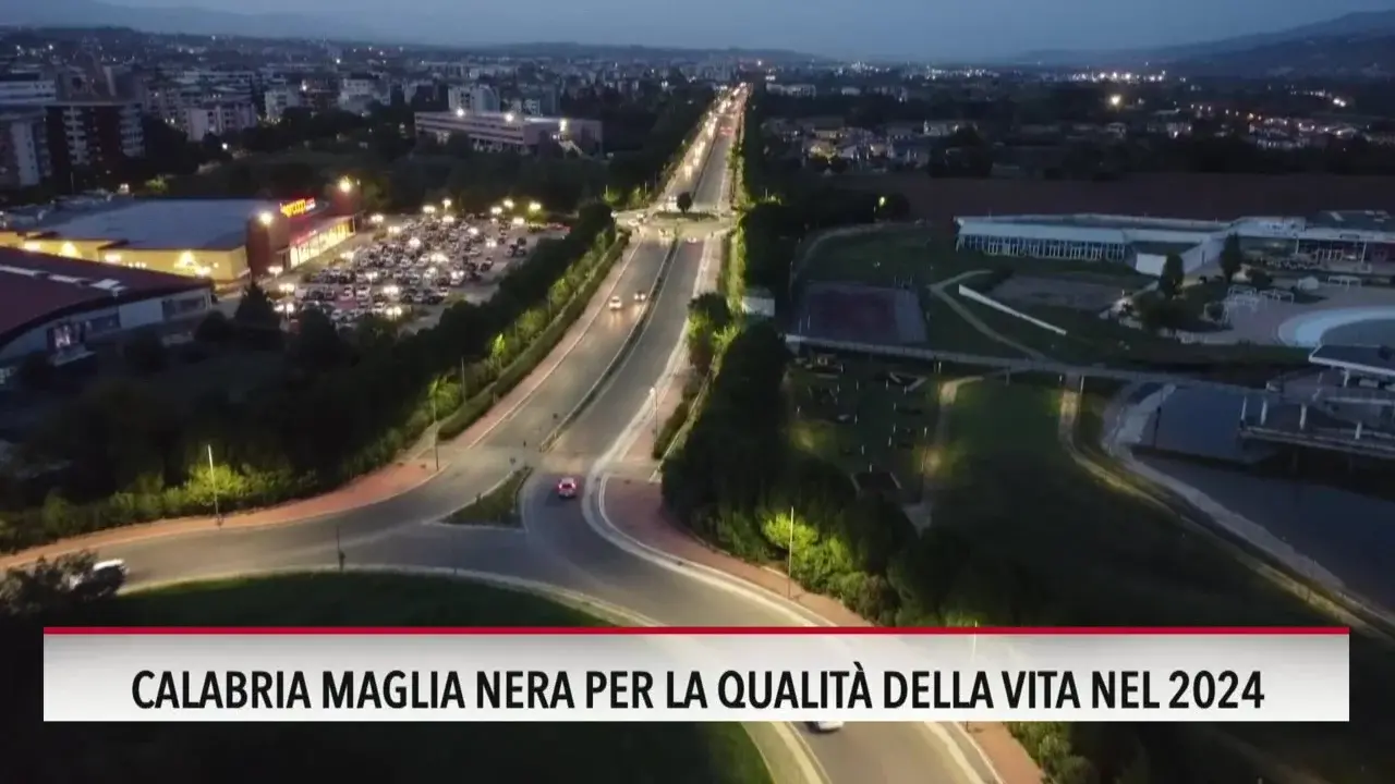 Calabria maglia nera per la qualità della vita nel 2024