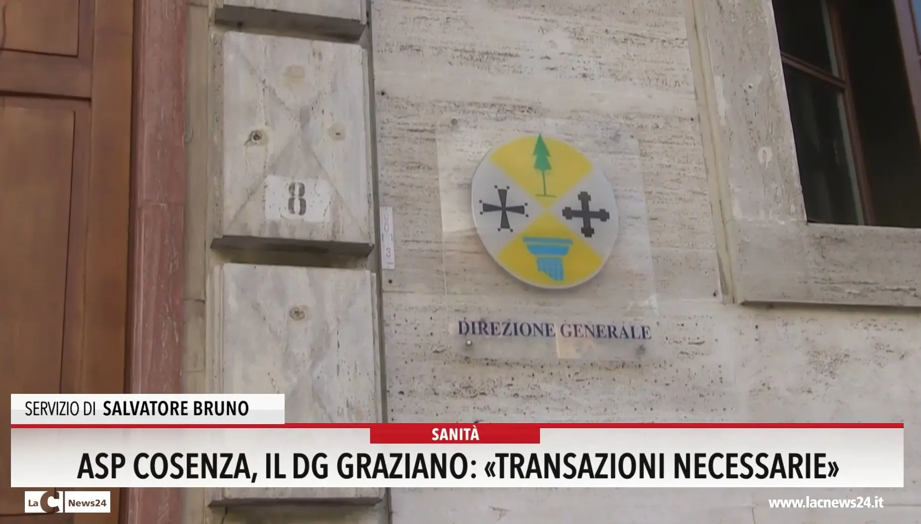 Asp Cosenza, il dg Graziano «Transazioni necessarie»