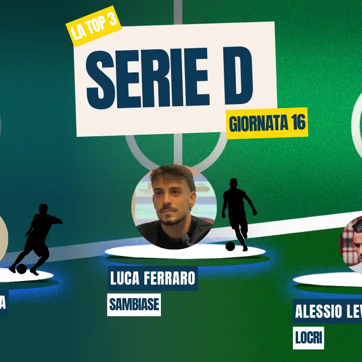 Serie D, Di Grazia stende la Vibonese e lancia il Siracusa in fuga. Ferraro (Sambiase) e Leveque (Locri) gli altri protagonisti dello scorso weekend