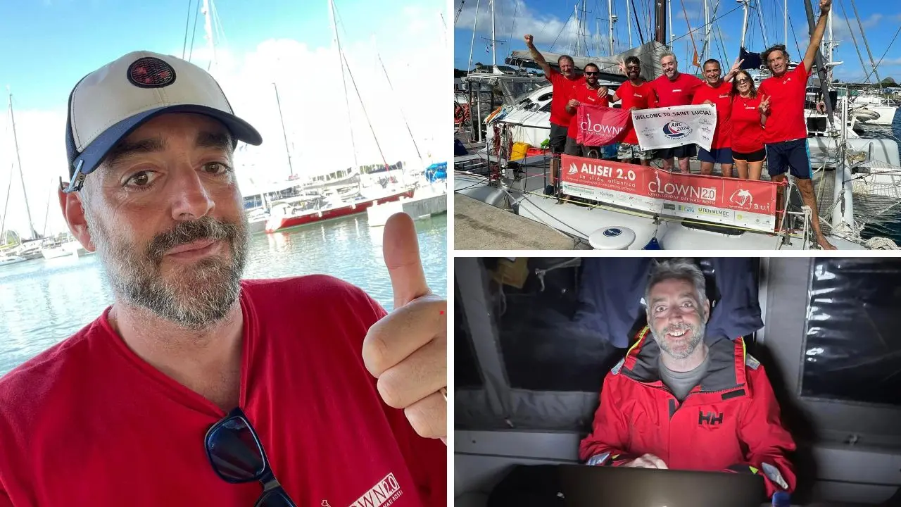 Gianni Bitonti, il calabrese che sfida l’Oceano Atlantico in barca a vela per raccogliere fondi per i bimbi ricoverati