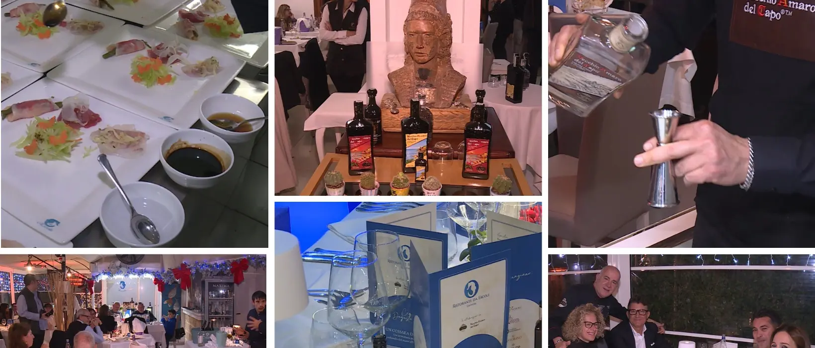 Gli amari Caffo incontrano la creatività dello chef Villirillo: un’odissea del gusto sul lungomare di Crotone