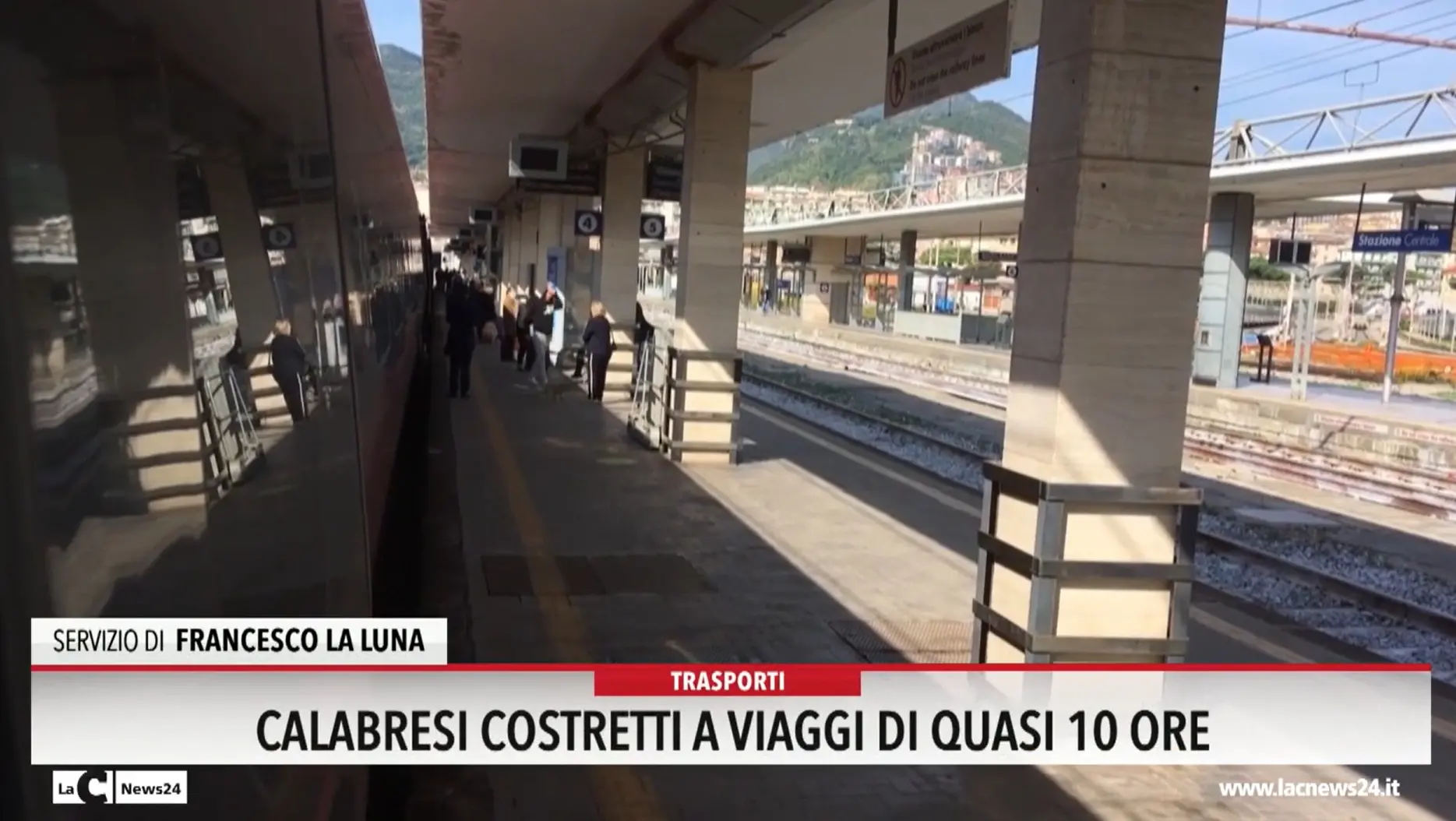 Calabresi costretti a viaggi di quasi 10 ore