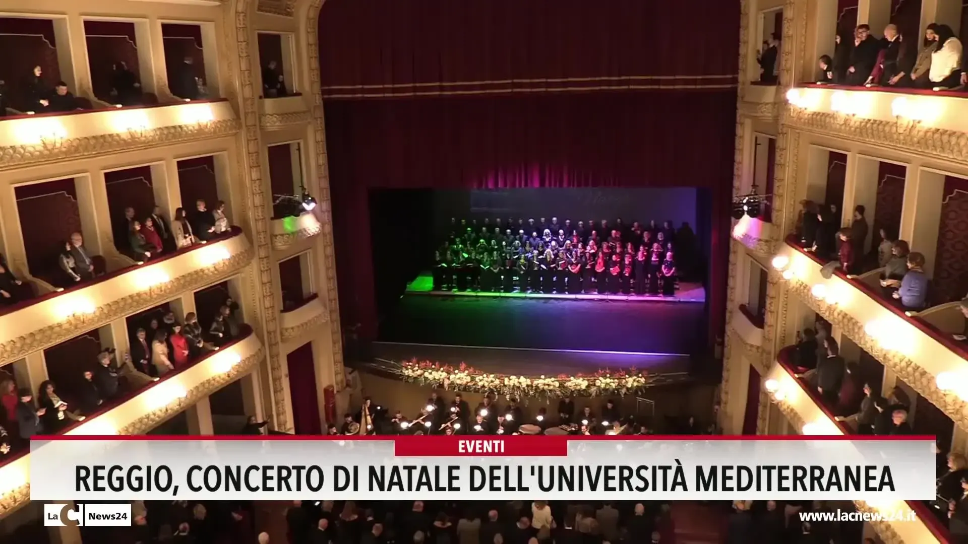 Reggio, concerto di Natale dell'Università Mediterranea