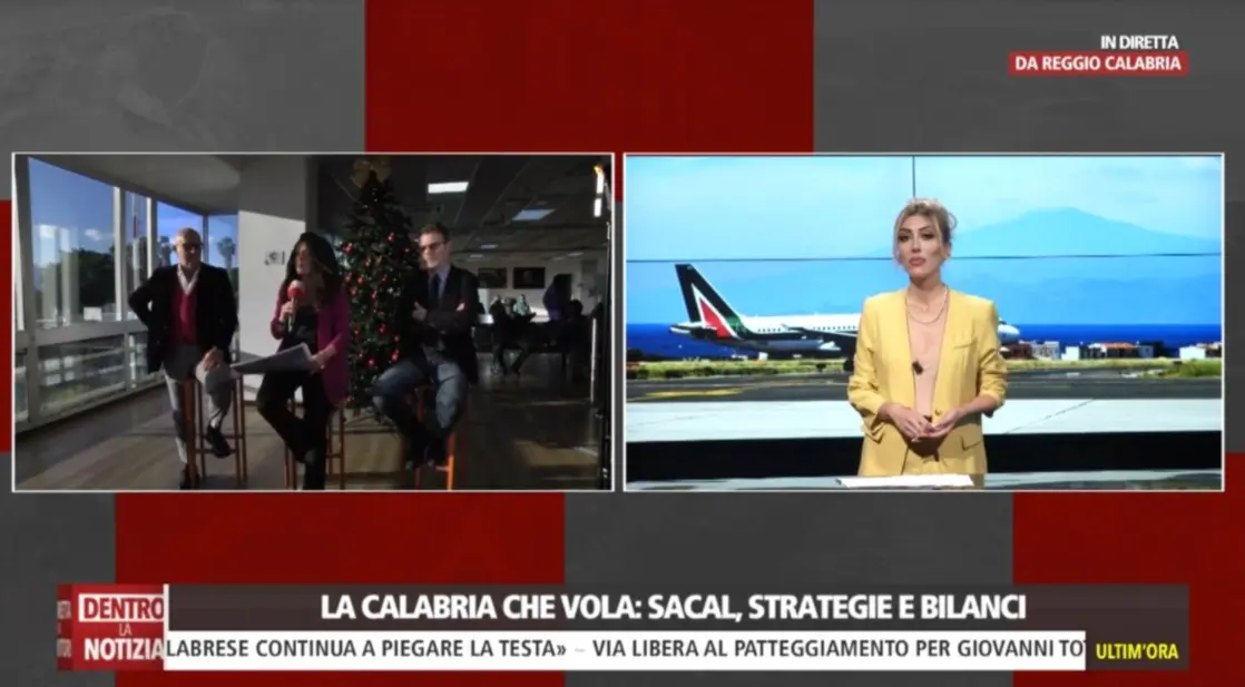 Aeroporti\u00A0in crescita, Franchini (Sacal): «Non ci fermiamo, ora puntiamo a un piano urbanistico che favorisca lo sviluppo\u00A0di tutta la Calabria»\n