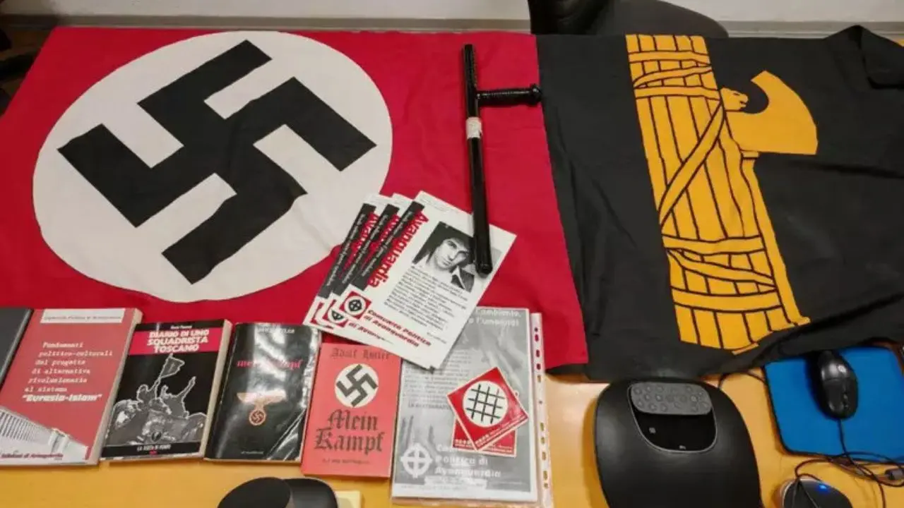 Il materiale sequestrato