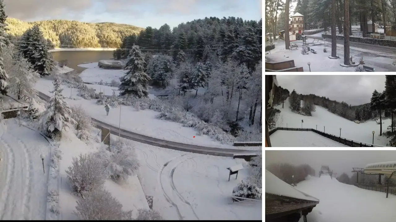 Risveglio sotto la neve per Sila e Aspromonte: ora un weekend sereno (e freddo) ma preparatevi alla tempesta di Natale\n