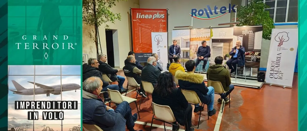 L'olio di Calabria igp incontra le aziende, con Grand Terroir tappa alla Rolltek di Catanzaro\n