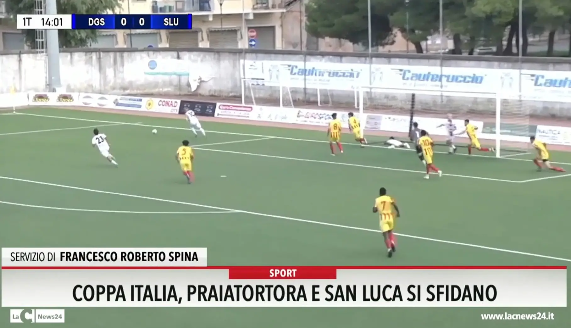 Coppa Italia, Praiatortora e San Luca si sfidano