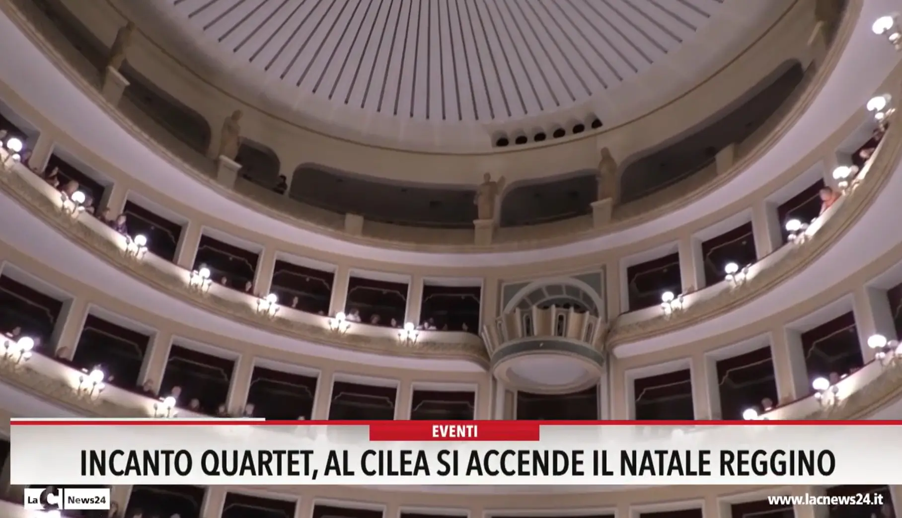 Incanto quartet, al Cilea si accende il Natale reggino