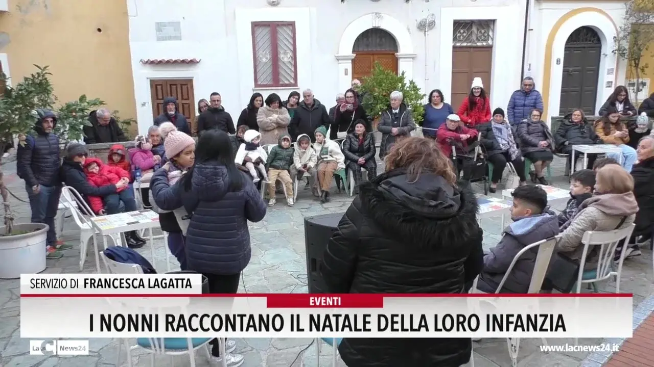 I nonni raccontano il Natale della loro infanzia