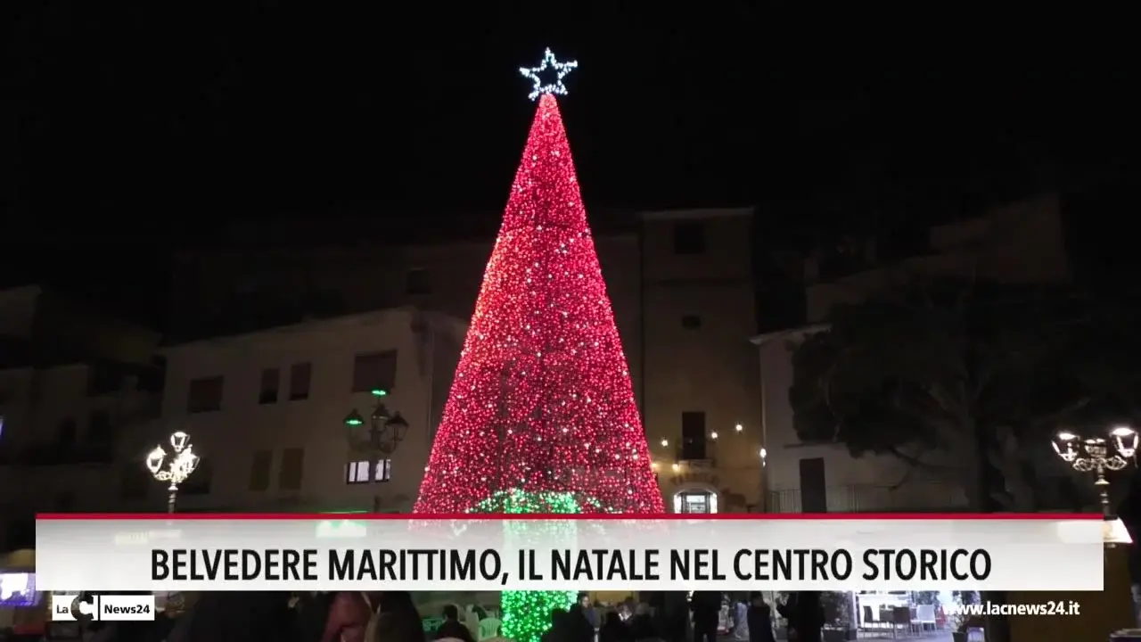 Belvedere Marittimo, il Natale nel centro storico