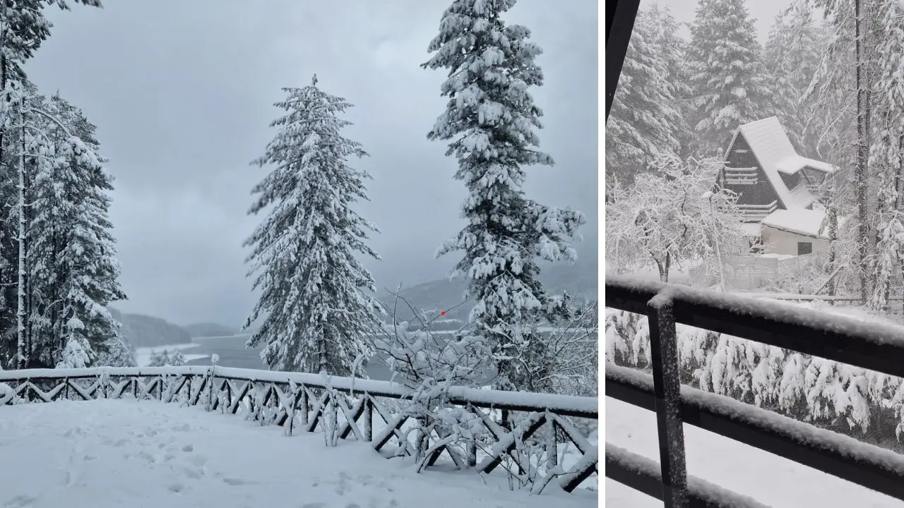 La tempesta di Natale arriva in Calabria: neve a Lorica e Camigliatello Silano, temporali nel resto della regione