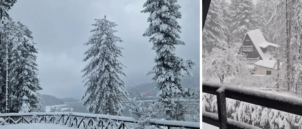 La tempesta di Natale arriva in Calabria: neve a Lorica e Camigliatello Silano, temporali nel resto della regione\n